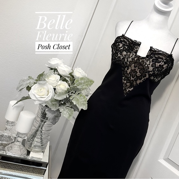 NWT Love By Design Regina Lace Bodycon Spaghetti Strap Lace Dress - Picture 3 of 4